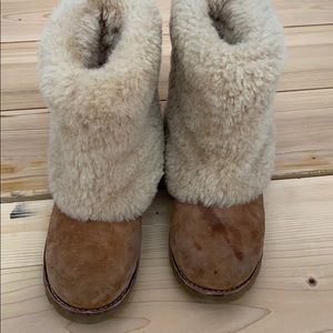 Camel colored UGGS